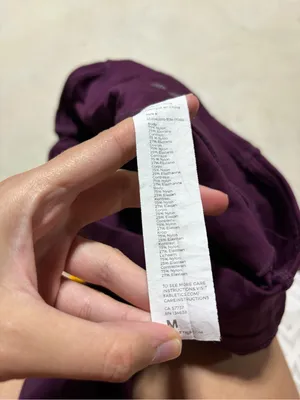 Fabletics motion365 Purple Stretch Active Leggings with Yellow Drawcord medium thumbnail 6
