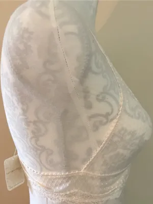 Free People | FP‎ Intimately Midweek Polka Dot Ivory Bralette Sz M thumbnail 11