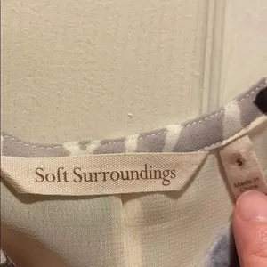 Soft Surroundings Seraphina Floral Maxi dress thumbnail 5