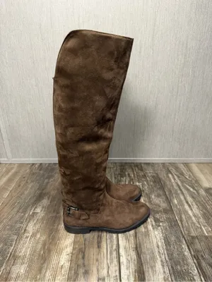 Bass Women's Brown Knee-High Boots - Classic Riding Style thumbnail 11