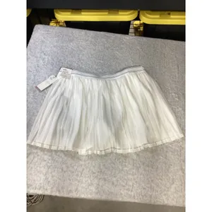 Calia Pleated Mesh Skort Womens XXL Pure White High Rise Tennis‎ Court WAX15225W thumbnail 6