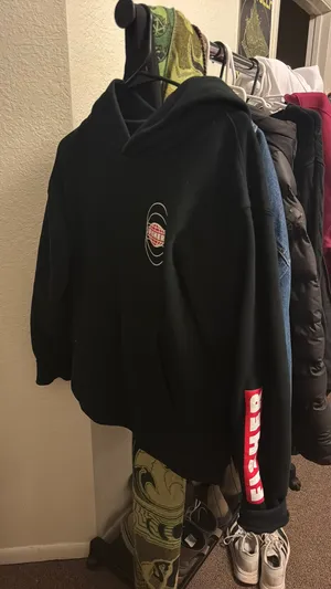 Fisher hoodie Black thumbnail 1