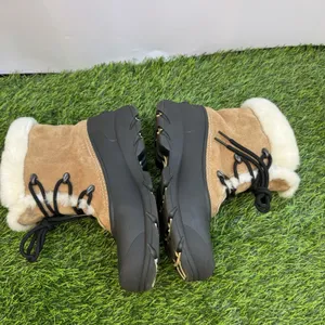 Sorel Snow Angel Lace Winter Boots NL1810-234 Tan Waterproof Womens Size 7 US thumbnail 7