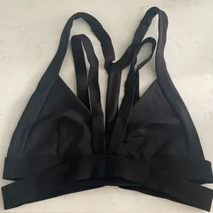 Alo Yoga Black Nadi bra Size Small thumbnail 5