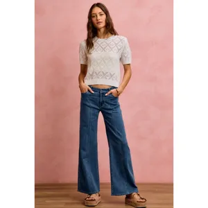 SO ME Seam‎ Detail Mid Rise Stretch Denim Jeans - Medium thumbnail 8