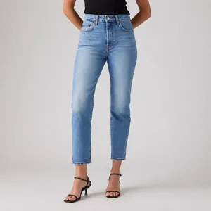 Levi’s Medium Wash Wedgie Straight Crop Jeans Sz 32 thumbnail 11