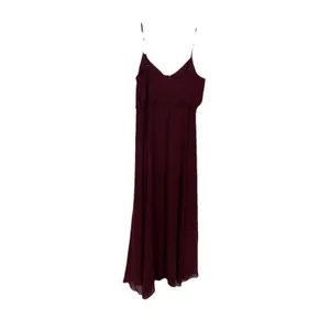 Birdy Grey Women's Gwennie Cabernet Maroon Chiffon Bridesmaid Dress Size Large thumbnail 3