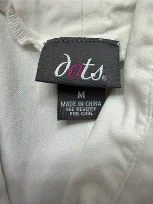 Dots White Open Back Lattice Blazer Jacket Y2K Office Siren Coquette Size M thumbnail 10