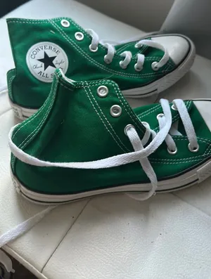 Green High-Top Converse thumbnail 1