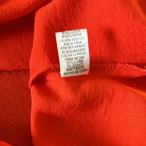 Umgee Red Orange Lace Appliqué Off Shoulder Top Sleeve Detail Womens Small thumbnail 11