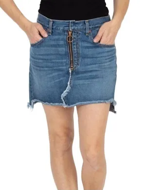 PacSun Denim Skirt Zip Size 28 thumbnail 1