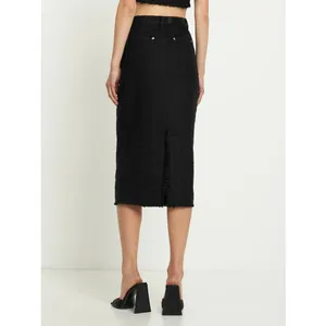 Staud Guinevere Stretch Midi Skirt black size 4 thumbnail 2