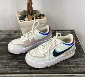 Nike Holographic White Style CV8480-300 Athletic Sport Sneakers Shoes 7 thumbnail 1