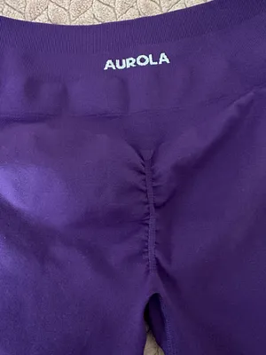 Amazon AUROLA Scrunch Athletic Biker Shorts thumbnail 2