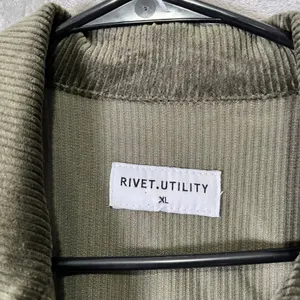 Rivet Utility‎ Bigwig Stretch Organic Cotton Corduroy Jumpsuit XL Workwear New thumbnail 4
