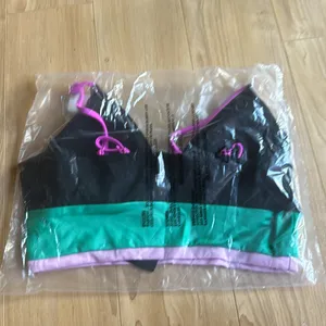 Lanston Sport Laguna Stripe Bra thumbnail 3