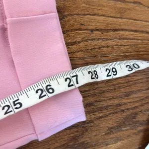 Anthropologie Maeve pink seam front trouser pant 4 thumbnail 8