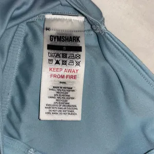 Gymshark Light Blue Sports Bra thumbnail 2
