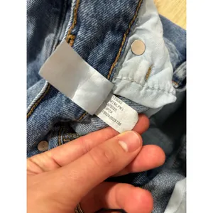 Aeropostale Womens High Rise Baggy Jeans Blue Medium Wash Cotton Size 14 MTMLPK1 thumbnail 6