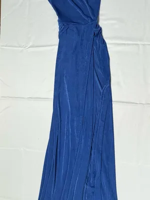 Lucy in the Sky - Blue One Shoulder Maxi Dress -Size XS‎ - NEW Without Tags. thumbnail 8