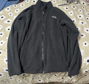 North face black zip thumbnail 1