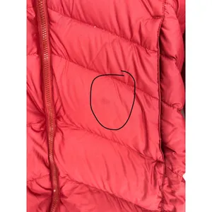 Marmot Puffer Jacket XS Red 700 Fill Down Quilted Hooded Winter Coat Longline thumbnail 6
