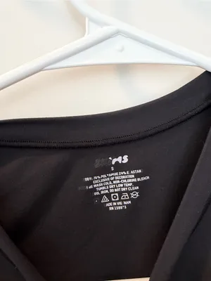 SKIMS Women's Short Sleeve Crew Tee - Black thumbnail 3