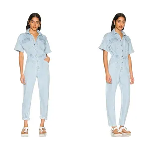 We The Free Marci Jumpsuit Boho Utility Women Cotton Button XL NWT‎ thumbnail 2