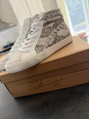 Vintage Havana High-Top Sneakers thumbnail 2