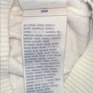 HOLLISTER Cream Cardigan Y2K babydoll Bella Swan size xsmall thumbnail 6