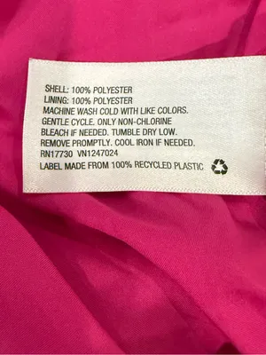 Vibrant A New Day Fuchsia Pleated Accordion Midi Skirt - Size XL thumbnail 4