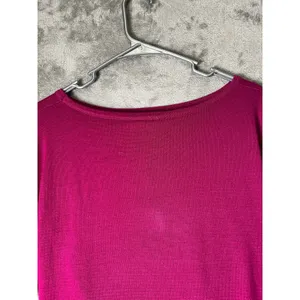 Nom Maternity Nursing Top Medium Pink Long Sleeve Layered Breastfeeding Shirt thumbnail 4
