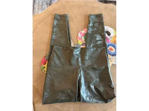 Women's Large Green Camouflage Leggings thumbnail 4