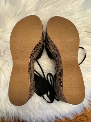 Sbicca South Moon Under Cork Wedge Platform Sandals thumbnail 3
