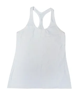Lululemon White Racerback Tank Top‎ Womens Size 8 thumbnail 1