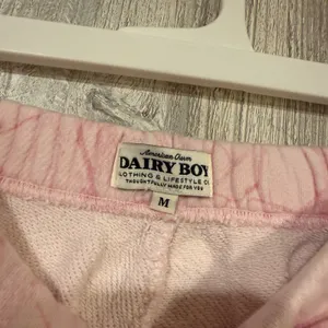 Dairy Boy Straight Leg Sweatpants Bubblegum Pink Camo Lounge Viral Size M thumbnail 5