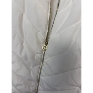 MICHAEL Michael Kors Cream Puffer Vest‎ Size Large thumbnail 3