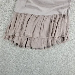 Altar'd State Flowy Tank Top Womens S Pink Stretch Ruffled Adjustable Tie Straps thumbnail 9