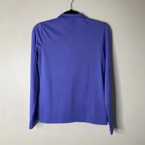 EP Pro Tour Tech Purple-Blue Golf Quarterzip Pullover Long-sleeved shirt top XS thumbnail 3