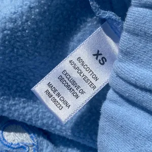 🩵 Playboy By PacSun Size XS (Small - Medium) Baby Blue Ombre Floral Logo Joggers Sweatpants 💙 thumbnail 5