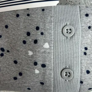 Splendid 2 Piece Pajama Set Loungewear gray pika heart Joggers Crew. SZ XL.NWT thumbnail 3