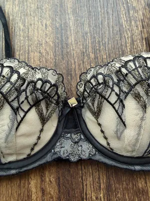 Women’s Micisty Extravagant Lace Embroidered Push Up Bra - Size A75 thumbnail 6