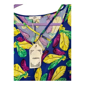 NWT ENTRO Vibrant Shirt‎ - small thumbnail 3