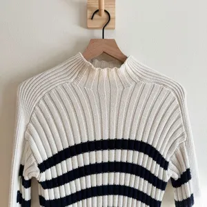 Abercrombie & Fitch Navy & White Stripe Sweater Size XXS thumbnail 5