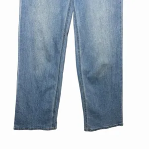 Old Navy Women's High Rise Wow Wide Leg Jeans Sz 2 Stretch Light Wash Minimalist thumbnail 6