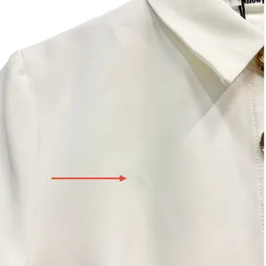 Showpo Placket Front Fitted Mini Shirt Dress in Off White size 8 NWT thumbnail 7