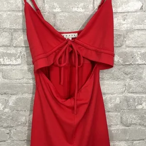 Hyfve Red Tie Romper thumbnail 2