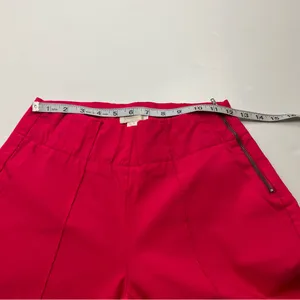 Maeve by Anthropologie Women’s Size‎ 2 Pink Wide-Leg Cropped Pant Pockets Preppy thumbnail 5