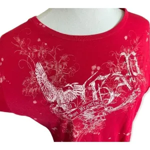 Womens Vintage Gap Established Splatter Graphic Tee Shirt - Sz XL thumbnail 2