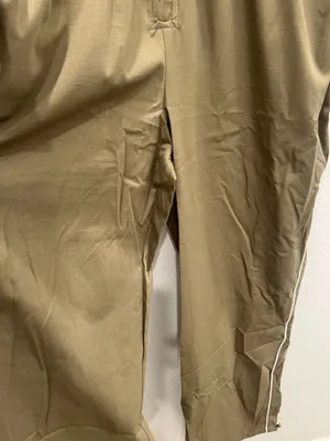 Kathleen Kollection Olive Green Zip-Front Jumpsuit Size L thumbnail 4